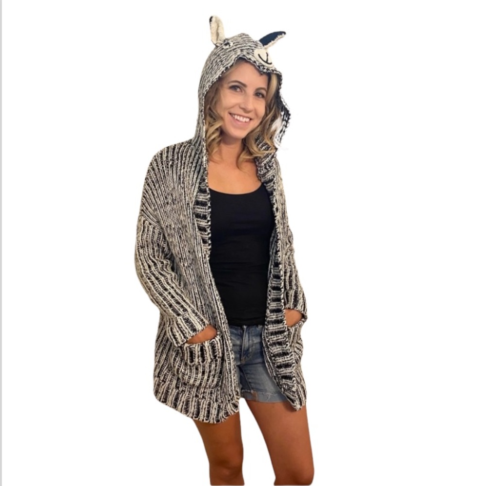 Love & Liberty Cute Animal Hooded Sweater